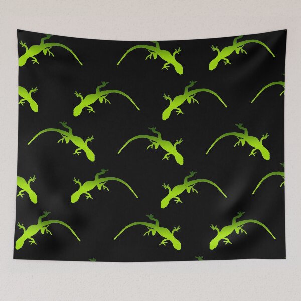 Item preview, Gecko Crawling Pattern designed and sold by bloomingvine.