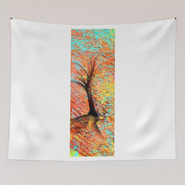 Item preview, Decorative Tree in Aqua, Yellow, Orange designed and sold by Jessielee72.