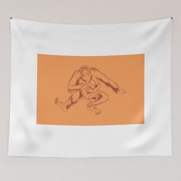Item preview, Mother & Baby: Orangutan designed and sold by Peppermint Narwhal.