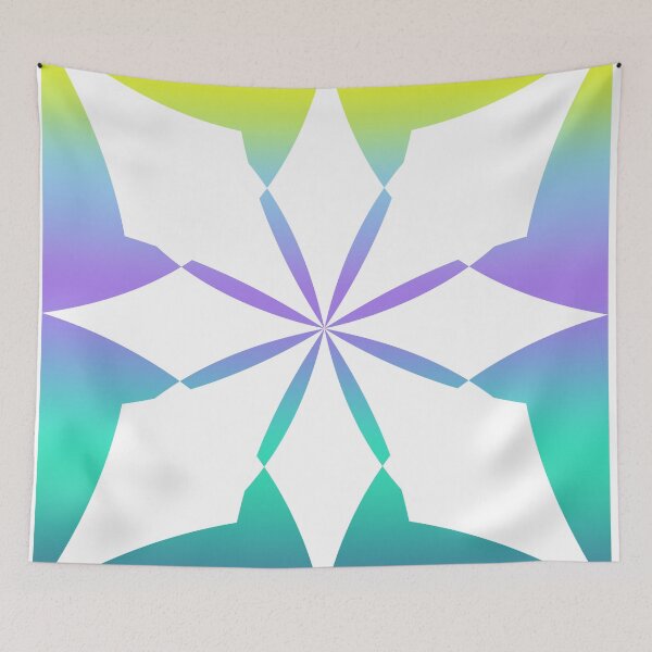 Item preview, Multicolored floral square designed and sold by Smaragdas.
