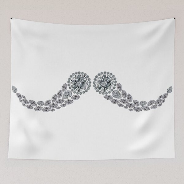 Item preview, Diamond Moustache designed and sold by eldonshorey.
