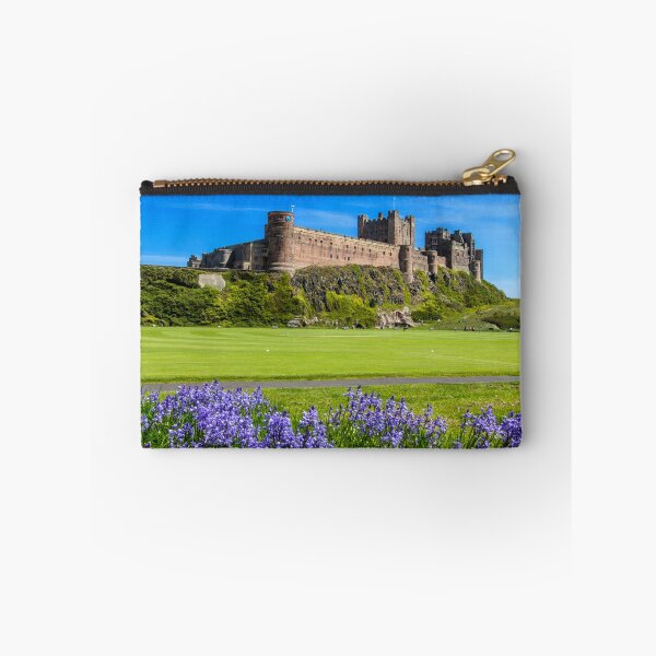 Item preview, Bamburgh Castle with bluebells. designed and sold by DanielDent.