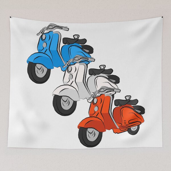 Item preview, Three vintage scooters designed and sold by Auslandesign.