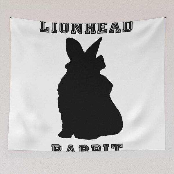 Item preview, Lionhead Rabbit Silhouette designed and sold by Fennic.