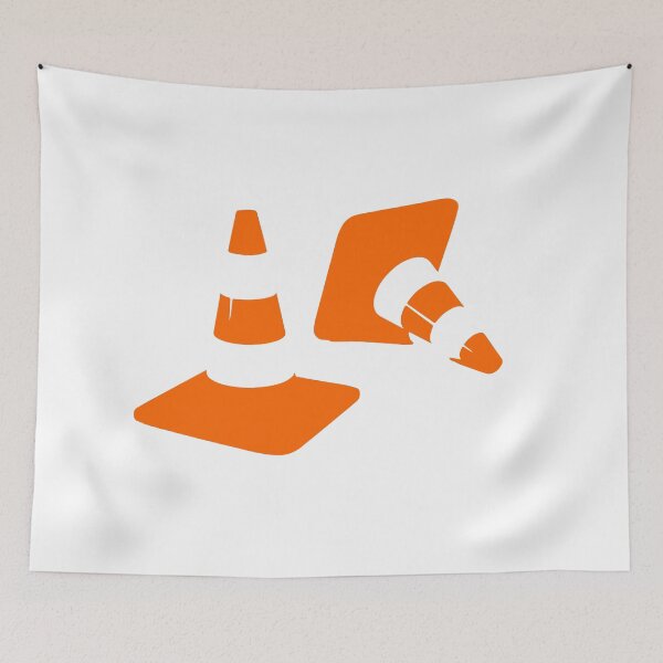 Item preview, Traffic road cones safety pylons Whitc hat markers 2 designed and sold by SofiaYoushi.