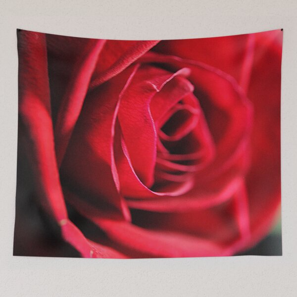 Item preview, Red Rose Profile designed and sold by bloomingvine.