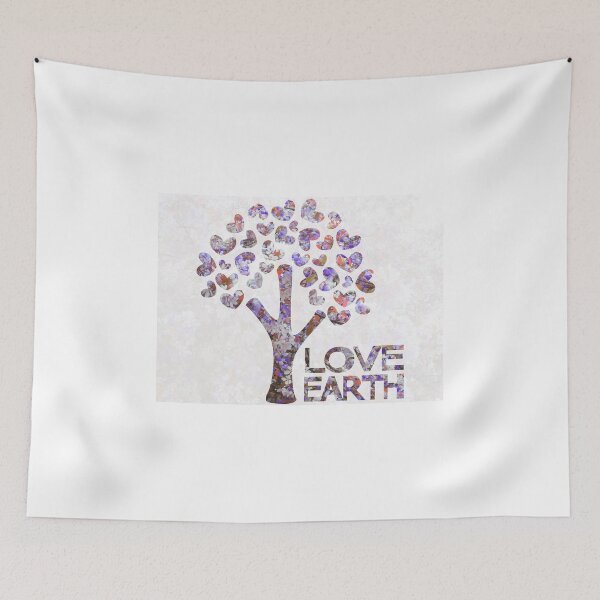 Item preview, Purple blossom love earth designed and sold by acreativevision.