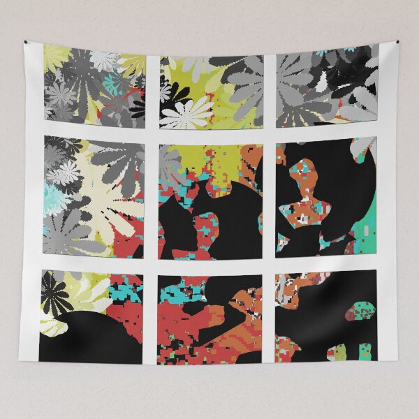 Item preview, Floral Collage Panels designed and sold by Jessielee72.