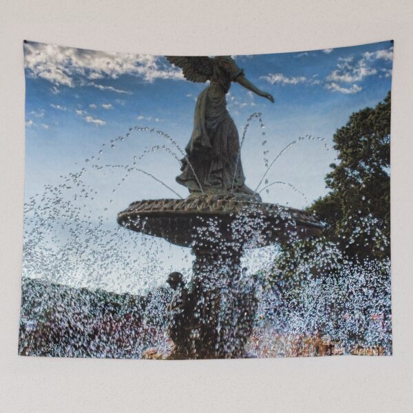 Item preview, Angel in the Fountain designed and sold by bloomingvine.