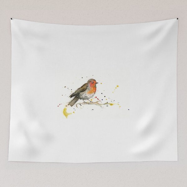 Item preview, Red, red robin designed and sold by PuddlePaints.