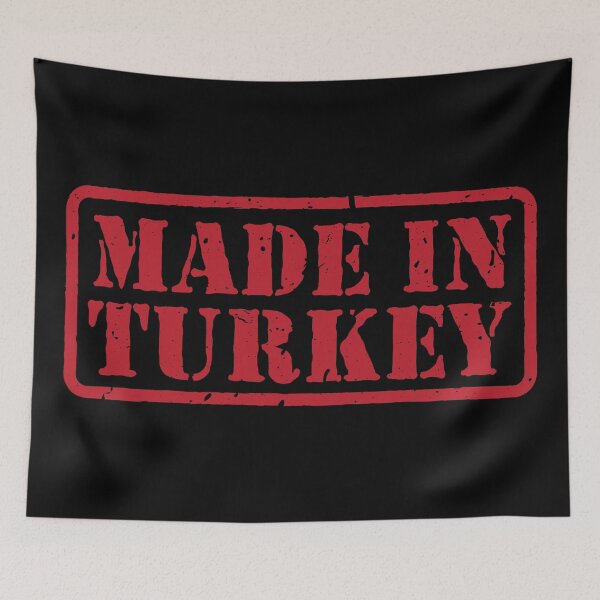 Item preview, MadeI n Turkey Stamp designed and sold by MrTeeTime.