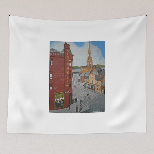 Item preview, Old Port Glasgow Town Clock designed and sold by CrossanArt.
