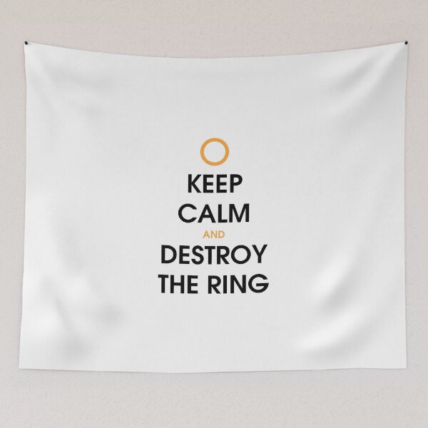 Item preview, Keep calm and destroy the ring designed and sold by ggwp.