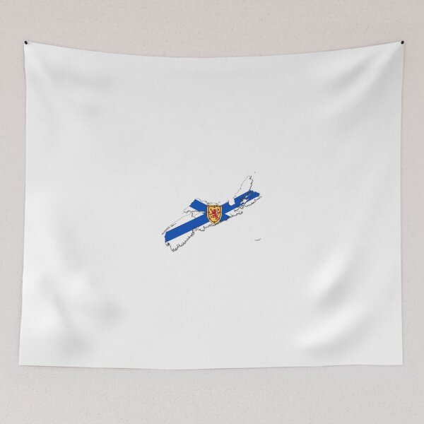 Item preview, Nova Scotia Flag Map  designed and sold by abbeyz71.