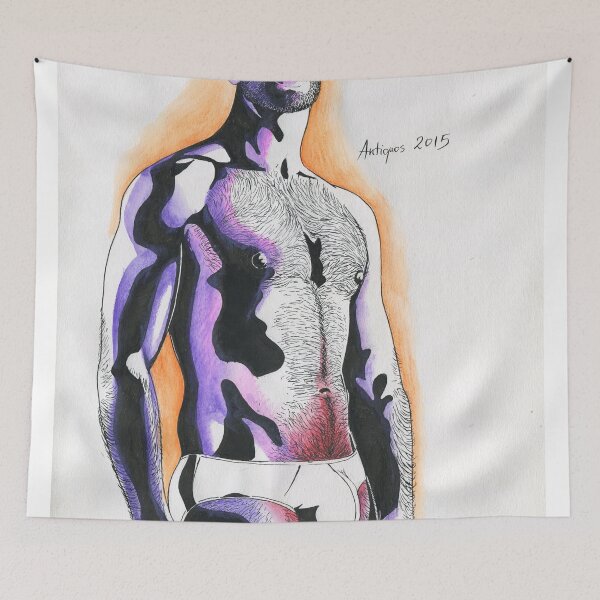 Item preview, Aquarell man#1 designed and sold by chrisWLKP studio87.