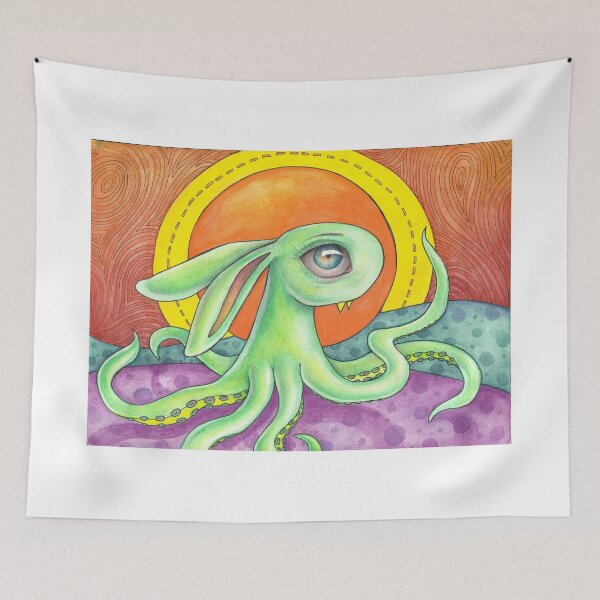 Item preview, Tentacle Bunny designed and sold by snailmakesart.