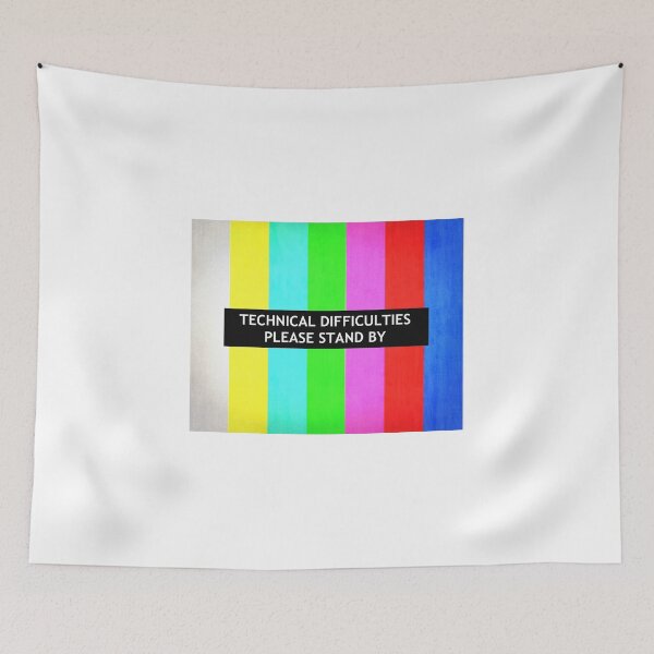 Item preview, Technical Difficulties TV Test Card  designed and sold by JamesPeart.