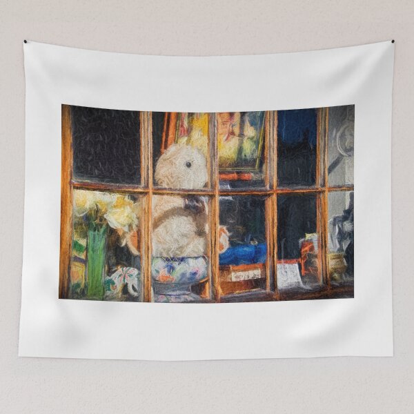 Item preview, Teddy In The Window - Impressions designed and sold by Dorset Girl.