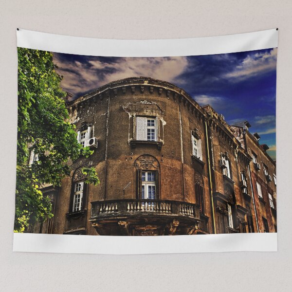 Item preview, Corner Building Paris Fine Art Print designed and sold by stockfineart.