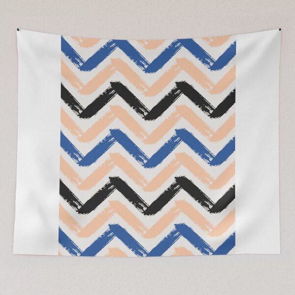 Item preview, Blue, Pink & Black Chevron designed and sold by IVETA ANGELOVA.