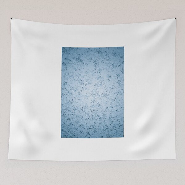 Item preview, Melting snow blue abstract designed and sold by Arletta Cwalina.
