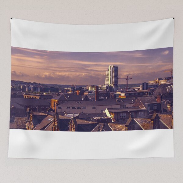 Item preview, Leeds Skyline at Dusk  designed and sold by Allenart_UK.
