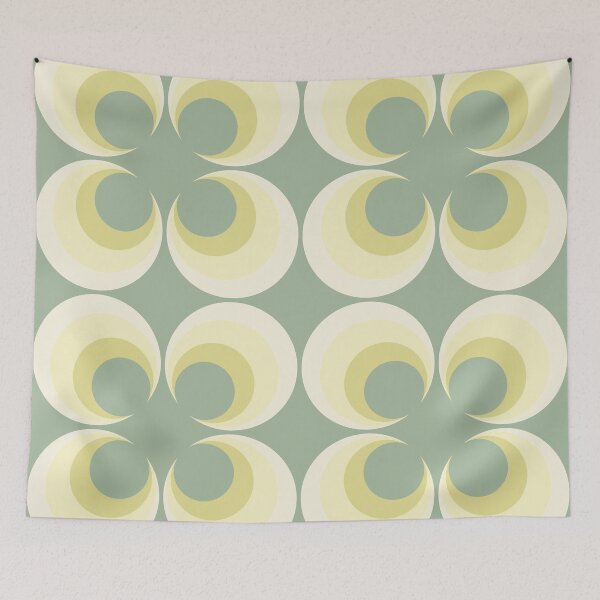 Item preview, 70's Retro 2 Teal/Yellow designed and sold by Thad.