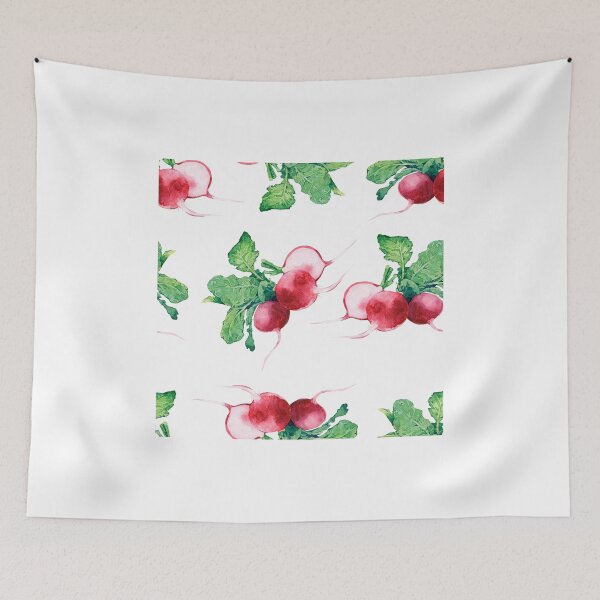 Item preview, - Radish pattern (white) - designed and sold by Losenko  Mila.