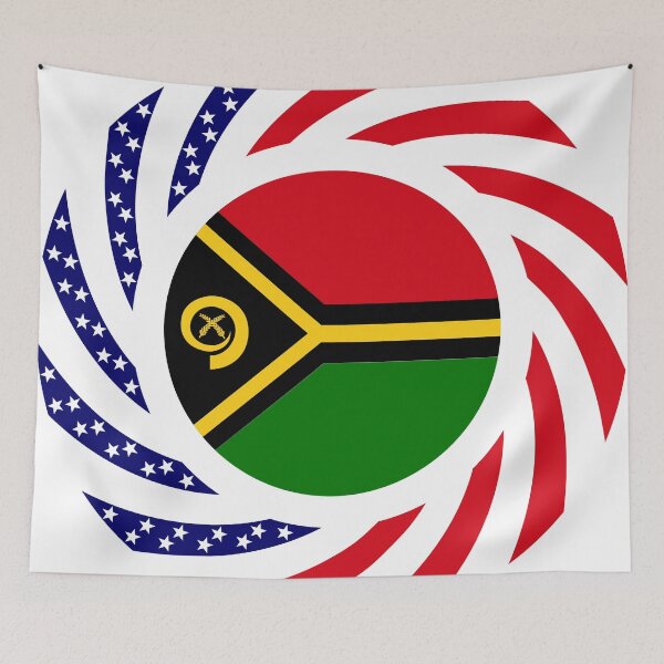 Item preview, Ni-Vanuatu American Multinational Patriot Flag Series designed and sold by Carbon-Fibre Media.
