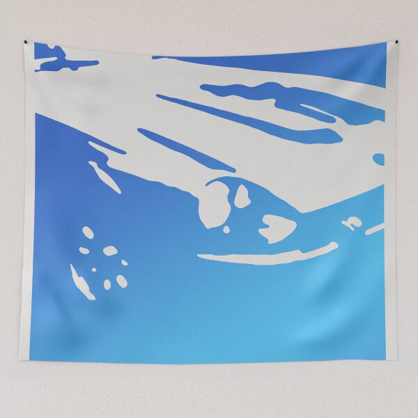 Item preview, Datsun 240Z Detail - Blue on white designed and sold by uncannydrive.