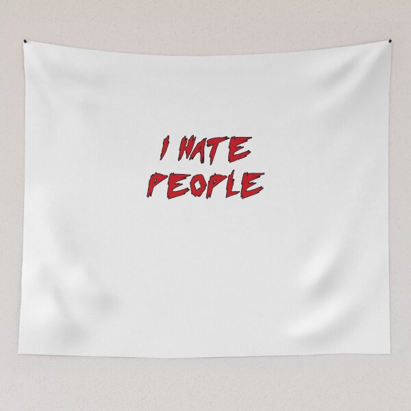 Item preview, I Hate People! designed and sold by thebeardguy.