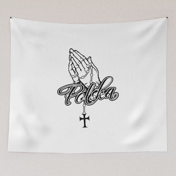 Item preview, Praying Hands with Rosenkranz Polska designed and sold by SeanMilks.