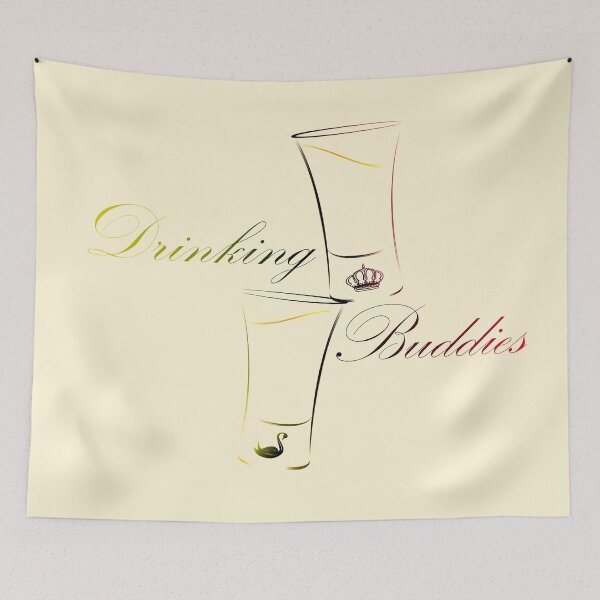 Item preview, Drinking Buddies designed and sold by namastedesign.