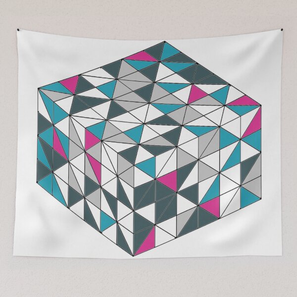 Item preview, Teal Cube designed and sold by The Aloof.