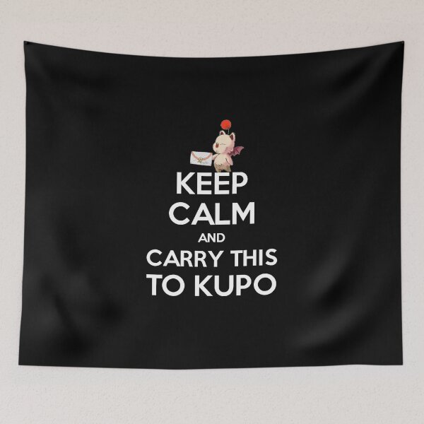 Item preview, FF9 - Keep Calm and Carry This to Kupo designed and sold by joeyboca.