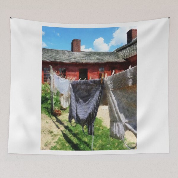 Item preview, Clothes Hanging on Line Closeup designed and sold by Susan Savad.