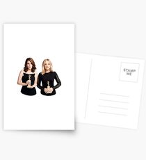 Tina and Amy Postcards