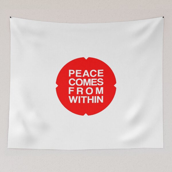 Item preview, Peace Comes From Within designed and sold by Nostalgia Busters.
