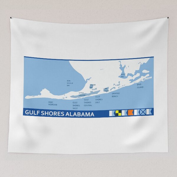 Item preview, Gulf Shores - Alabama. designed and sold by America Roadside..