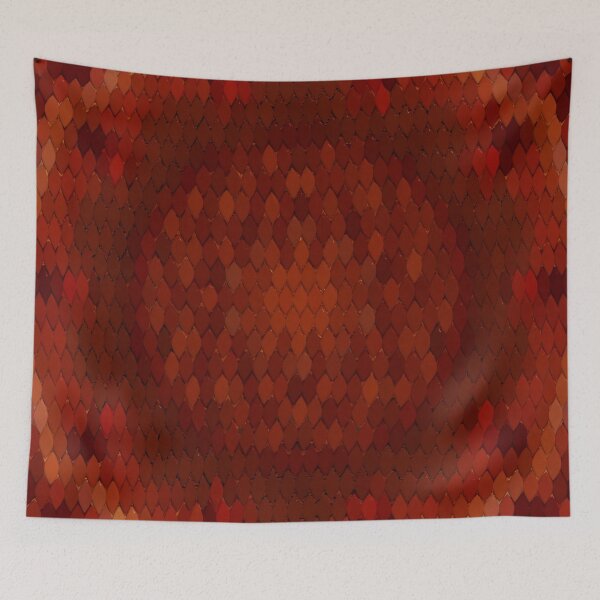 Item preview, Orange Dragon Scales designed and sold by bloomingvine.