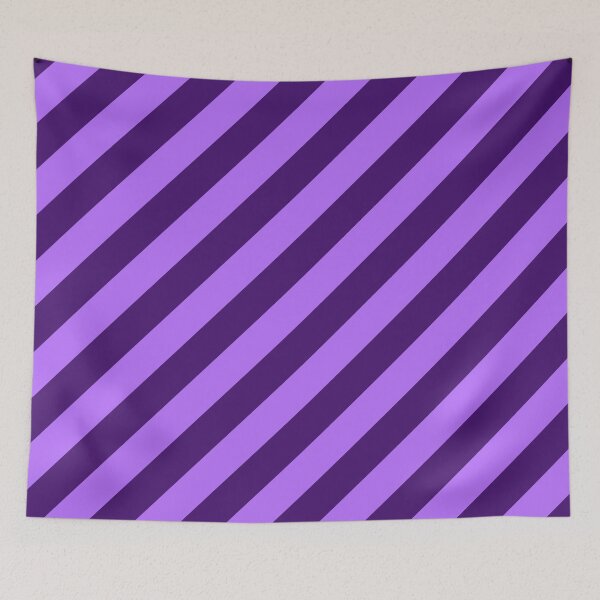 Item preview, Purple Thick Tinted Diagonal Stripes designed and sold by ImageNugget.