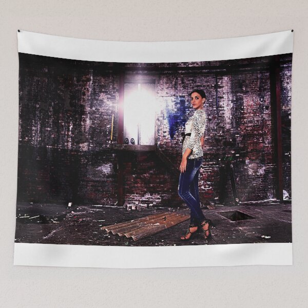 Item preview, Fashion Model in Jeans Fine Art Print designed and sold by stockfineart.