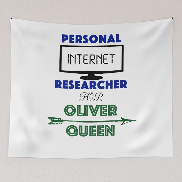 Item preview, Personal Internet Researcher for Oliver Queen designed and sold by mustang1.