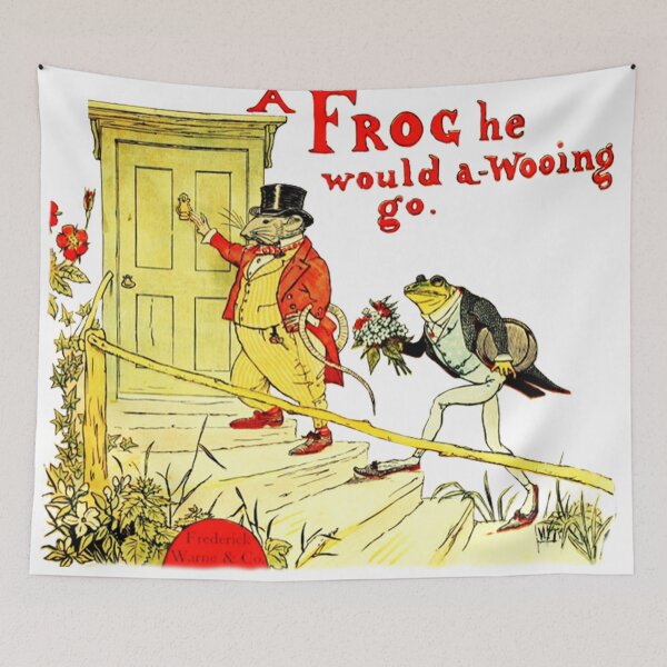 Item preview, A Frog He Would A Wooing Go designed and sold by Vintage Designs +.