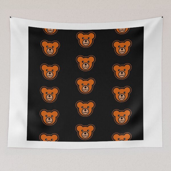 Item preview, Teddy Bears on Black Background designed and sold by Greenbaby.