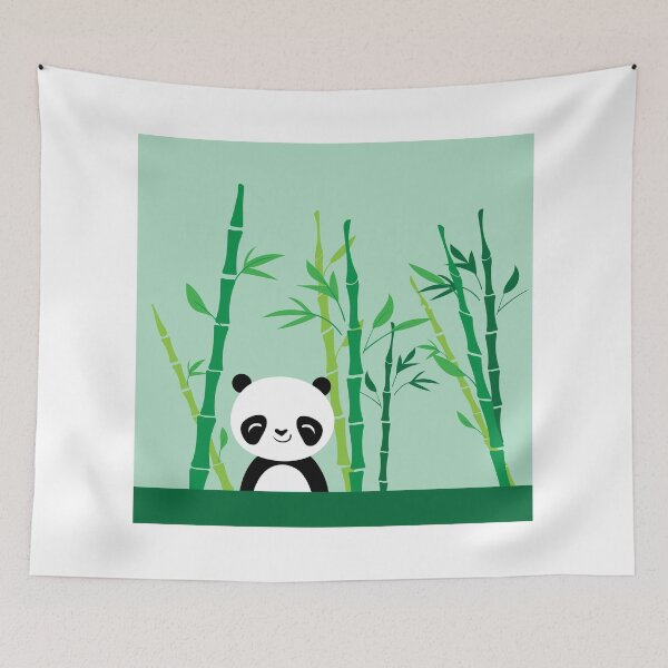 Item preview, Cute: Panda with Bamboo designed and sold by Peppermint Narwhal.