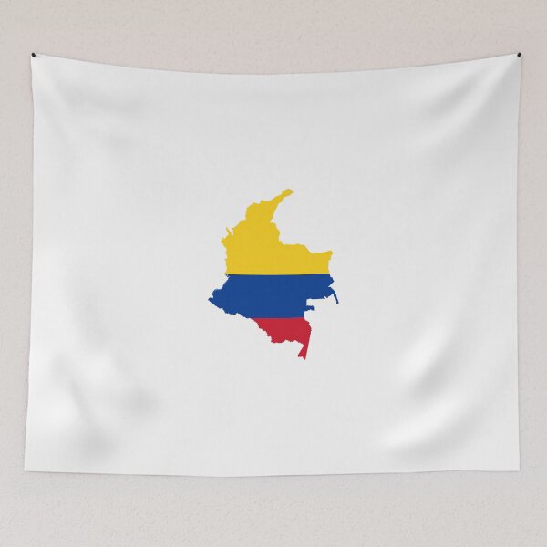 Item preview, Flag Map of Colombia  designed and sold by abbeyz71.