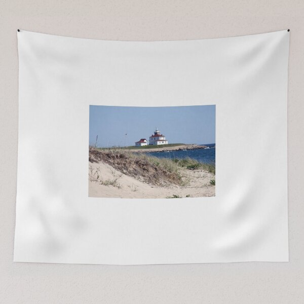Item preview, Lighthouse in Watch Hill, RI ~ Napatree Point  designed and sold by Maureen Zaharie.