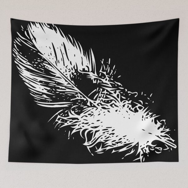 Aperçu de l'œuvre Delicate white feather créée et vendue par DikHendriks.