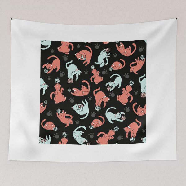 Item preview, KitCat Pattern designed and sold by MonseStudio.